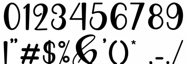 Mabussa Font OTHER CHARS