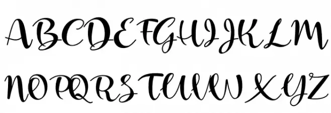Mabussa Schriftart Groß