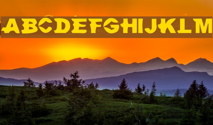 Mac and Sidney Font examples