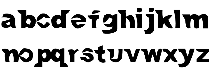 Mac and Sidney Font LOWERCASE