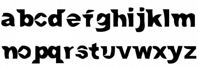 Mac and Sidney Font LOWERCASE