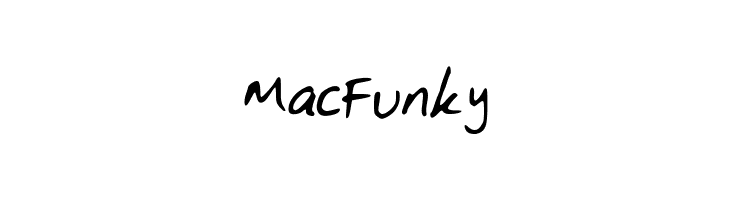 MacFunky  免费字体下载
