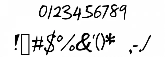 MacFunky Font OTHER CHARS