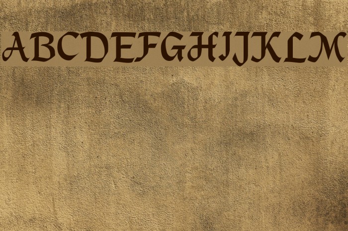 MacHumaine Regular Font examples