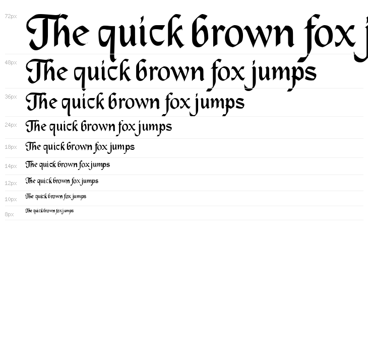 MacHumaine Regular Waterfall