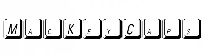 MacKeyCaps  Fuentes Gratis Descargar