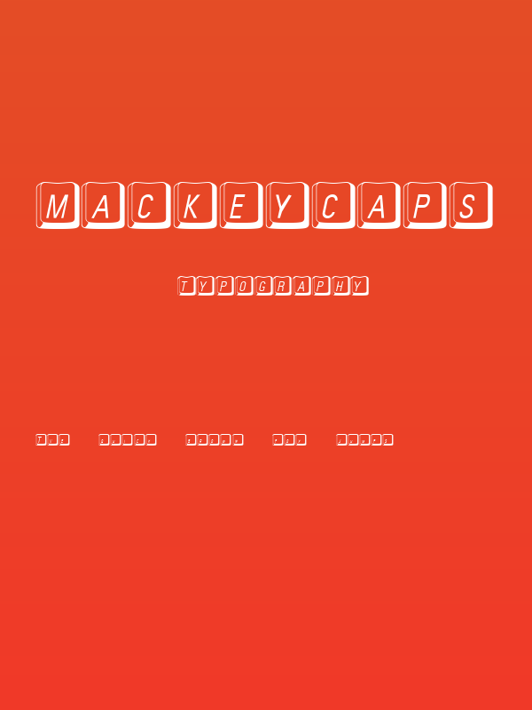 MacKeyCaps Poster