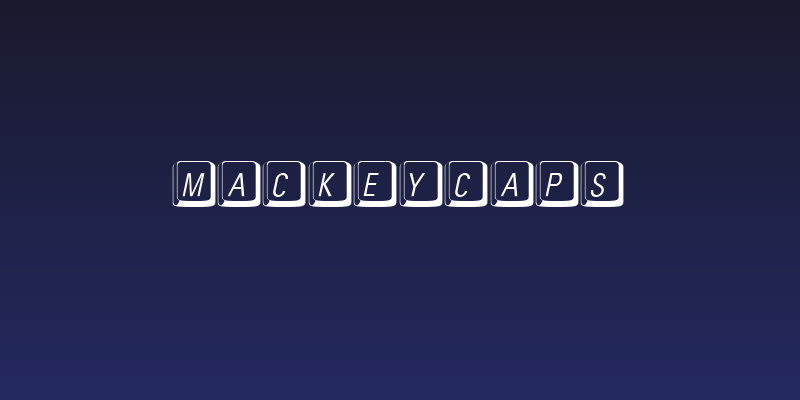 MacKeyCaps Social Header