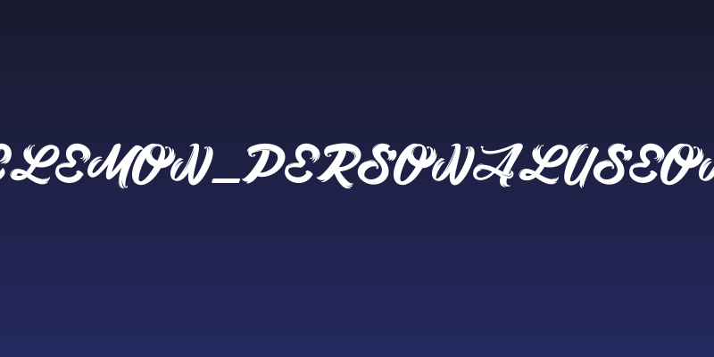 MacLemon_PersonalUseOnly Social Header