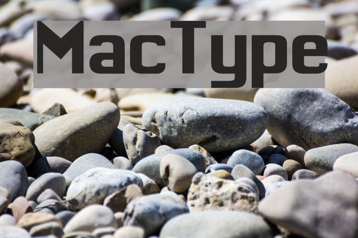 MacType Font examples