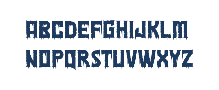 Macabre Night Uppercase