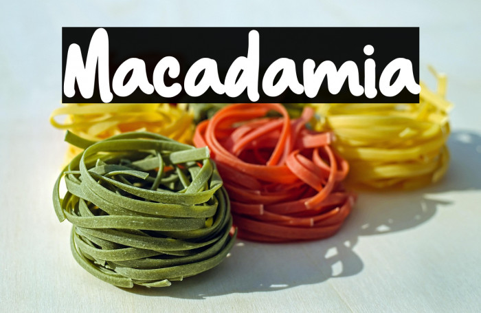 Macadamia Example 2