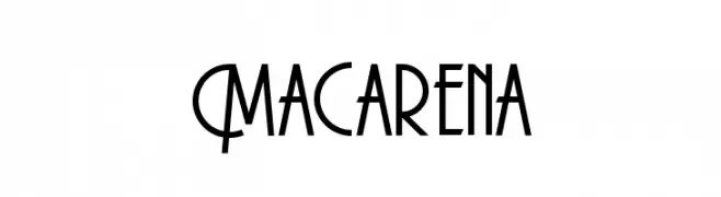 Macarena  Fuentes Gratis Descargar