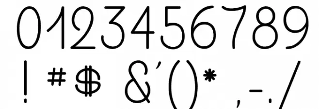 Macaroni & Cheese Font OTHER CHARS