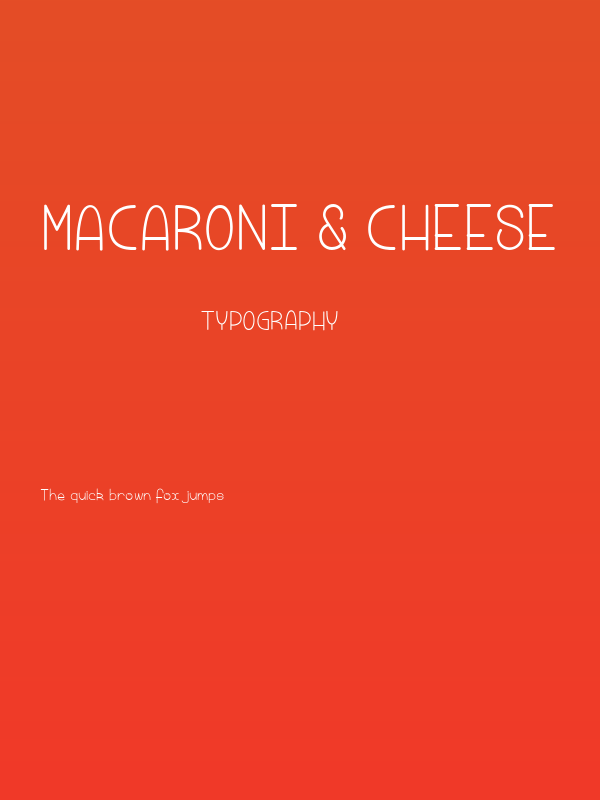Macaroni & Cheese Poster