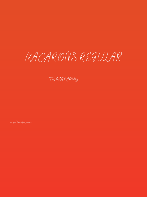 Macarons Regular Poster