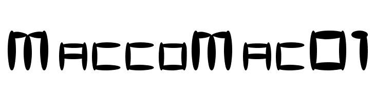 MaccoMac01  Fuentes Gratis Descargar