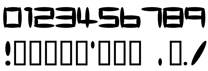 MaccoMac01 Font OTHER CHARS