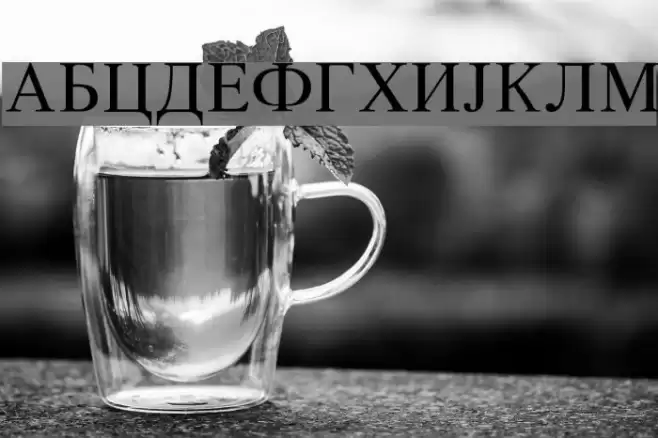 Macedonian Font examples