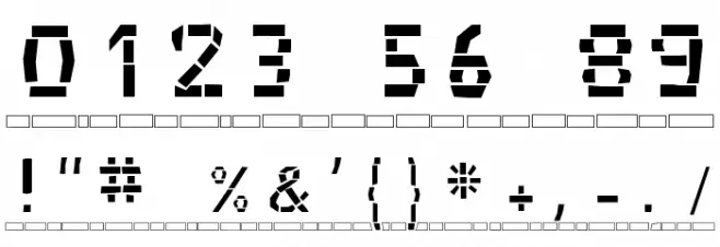 MaceriamLapide Font OTHER CHARS