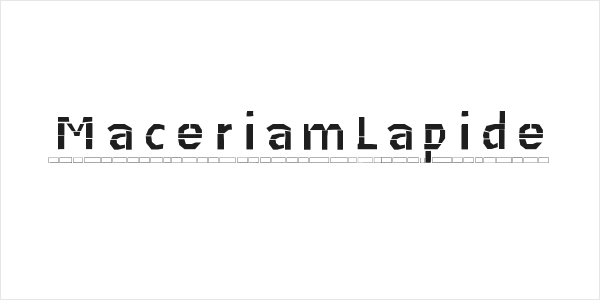 MaceriamLapide Logo