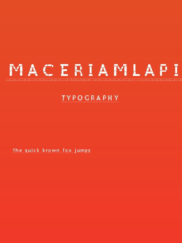 MaceriamLapide Poster
