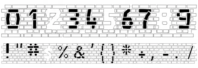 MaceriamNova Font OTHER CHARS