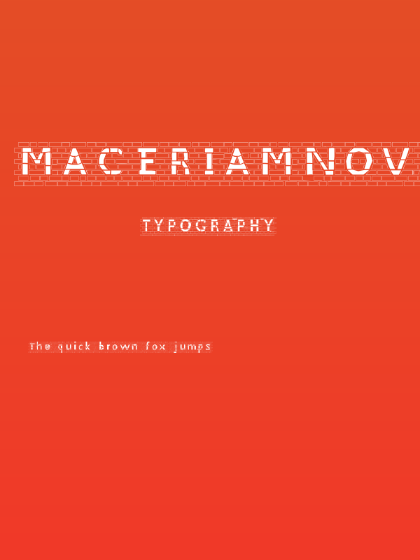 MaceriamNova Poster