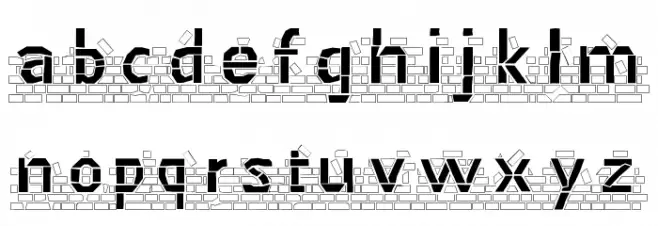 MaceriamPutri Font LOWERCASE