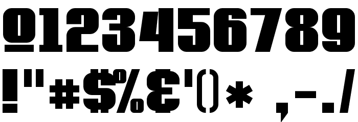 MachaCow Font OTHER CHARS