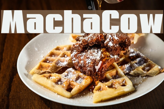 MachaCow Font examples