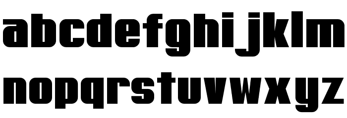 MachaCow Font LOWERCASE
