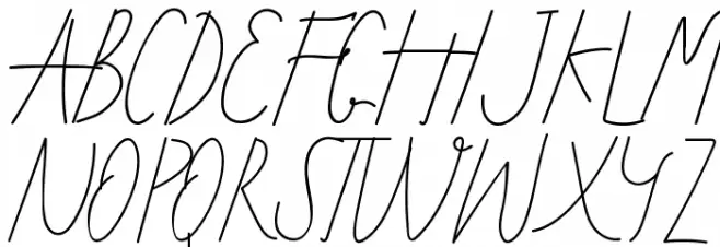 Machaela Demo Font OTHER CHARS