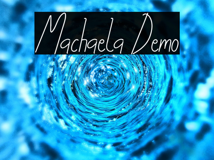 Machaela Demo Example 1
