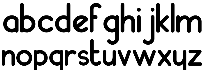 Machala Sans Font LOWERCASE