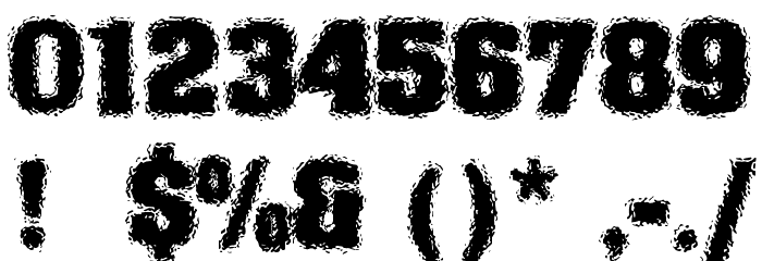 Machauer Glas Font OTHER CHARS