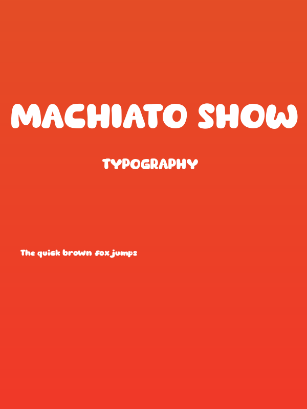 Machiato Show Poster