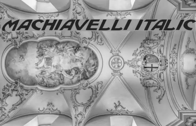 Machiavelli Italic Example 3