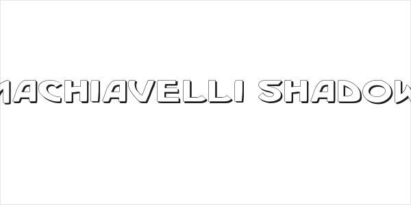 Machiavelli Shadow Logo