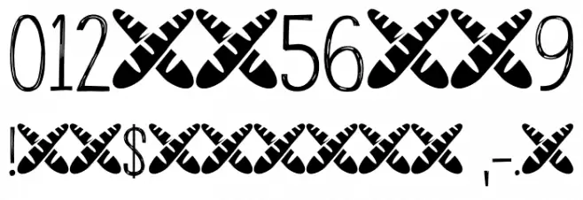 Machin DEMO Regular Font Alte caractere