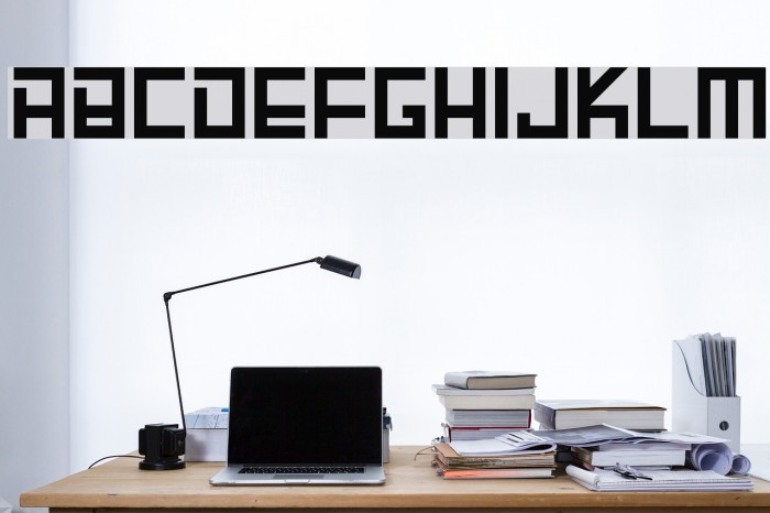 Machine Madness Font examples