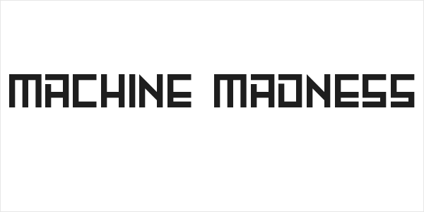 Machine Madness Logo