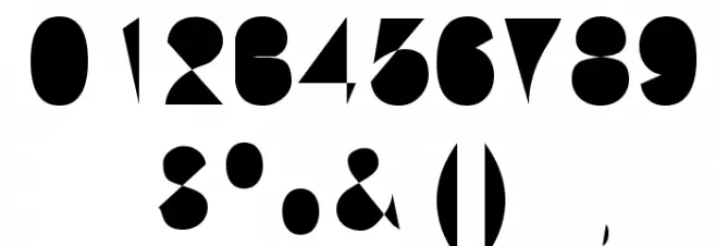 Machine Tool SanSerif Font OTHER CHARS