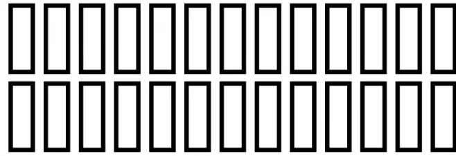 Machine Tool Script Schriftart Groß