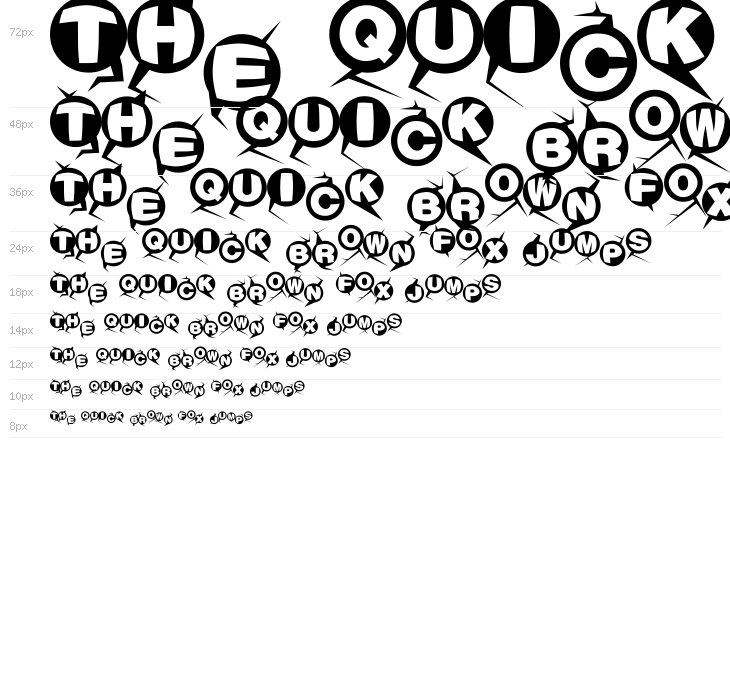 Machine-gun Waterfall