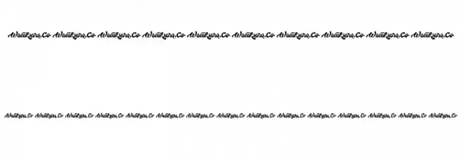 MachineatDemo Font OTHER CHARS