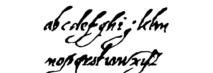 Machines Of God Regular Font LOWERCASE