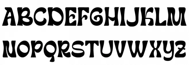 Machinkly Schriftart Groß