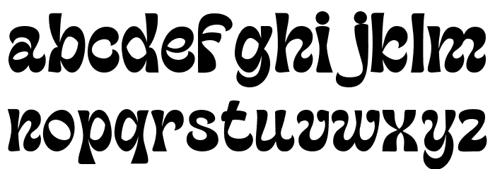 Machinkly Font LOWERCASE