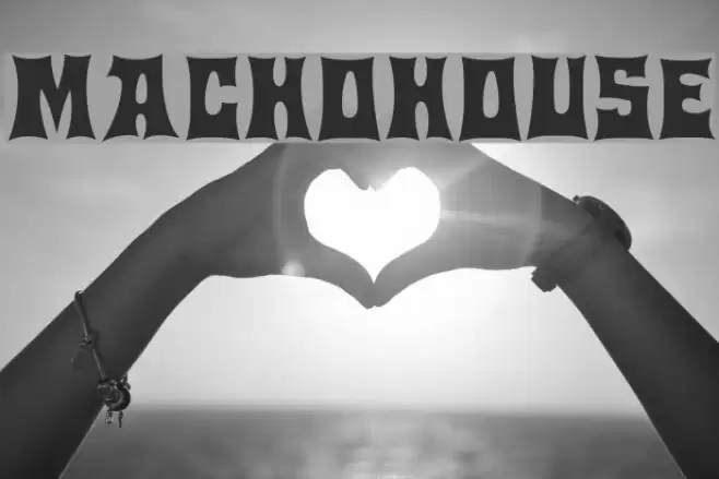 Machohouse Font examples